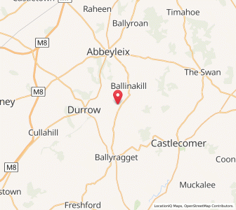 Map of Rosconnell Bridge, LeinsterLeinster