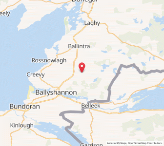 Map of Roshin, UlsterUlster