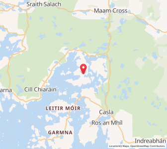 Map of Rosmuck, ConnaughtConnaught