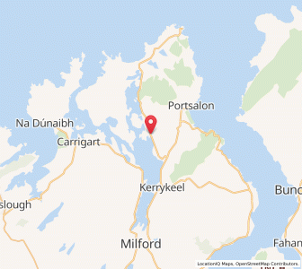 Map of Rosnakill, UlsterUlster