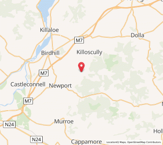 Map of Rossaguile Bridge, MunsterMunster