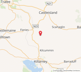 Map of Rossanean, MunsterMunster