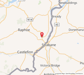 Map of Rossgeir, UlsterUlster