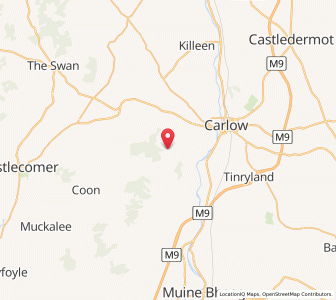 Map of Rossmore, LeinsterLeinster