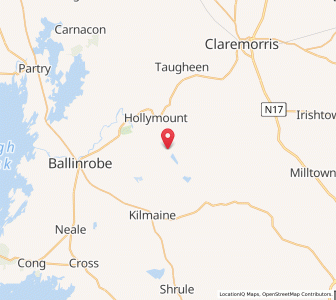 Map of Roundfort, ConnaughtConnaught