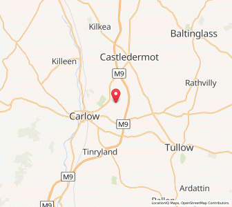 Map of Russellstown, LeinsterLeinster