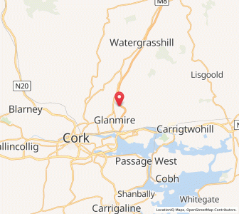 Map of Sallybrook, MunsterMunster