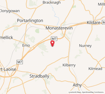 Map of Sallyford Cross Roads, LeinsterLeinster