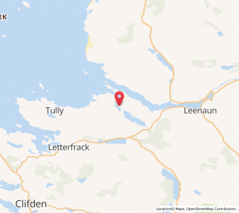 Map of Salrock, ConnaughtConnaught