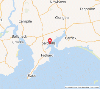 Map of Saltmills, LeinsterLeinster