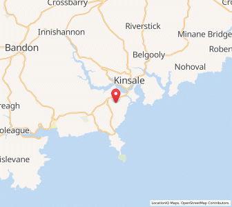 Map of Sandy Cove, MunsterMunster