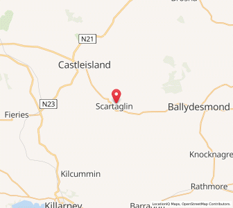 Map of Scartaglin, MunsterMunster