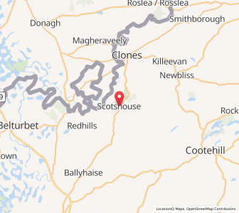 Map of Scotshouse, UlsterUlster