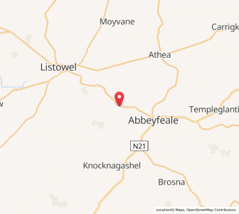 Map of Scrahan, MunsterMunster