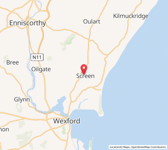 Map of Screen, LeinsterLeinster