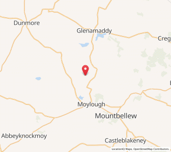 Map of Scregg West, ConnaughtConnaught