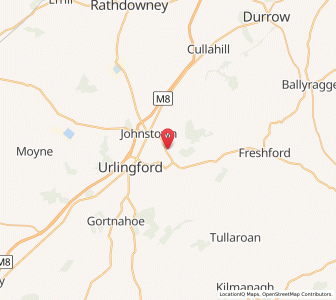 Map of Sevensisters, LeinsterLeinster