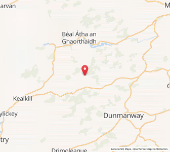 Map of Shanacrane, MunsterMunster