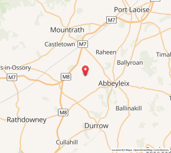 Map of Shanahoe, LeinsterLeinster