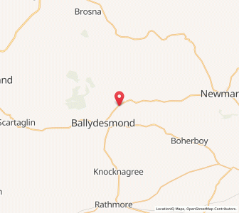 Map of Shanavoher, MunsterMunster