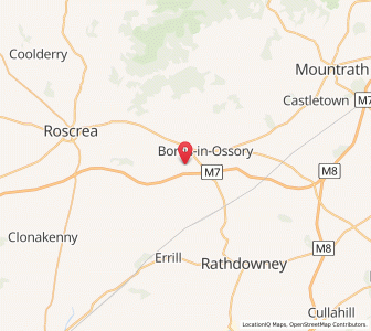 Map of Shanboe, LeinsterLeinster