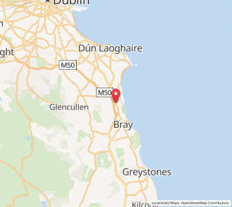 Map of Shankill, LeinsterLeinster