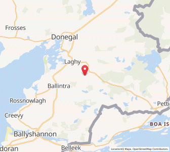 Map of Shannagh, UlsterUlster