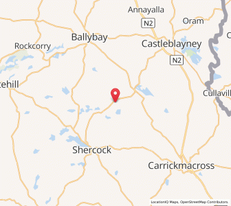 Map of Shantonagh, UlsterUlster