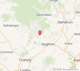 Map of Sheeanamore, LeinsterLeinster