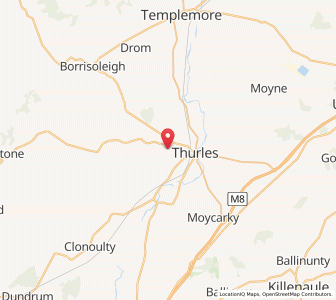 Map of Sheskin, MunsterMunster