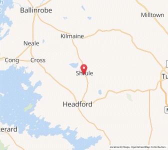 Map of Shrule, ConnaughtConnaught