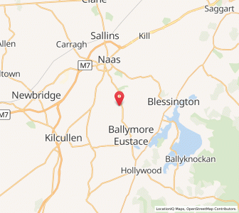 Map of Sillagh, LeinsterLeinster