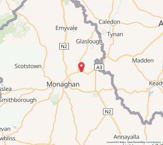 Map of Silver Stream, Ulster