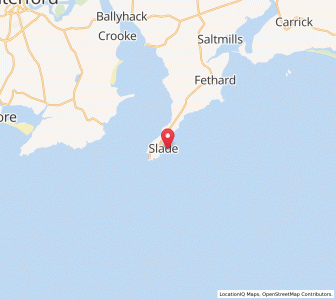 Map of Slade, LeinsterLeinster