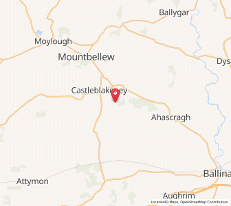 Map of Slieveanulty, ConnaughtConnaught
