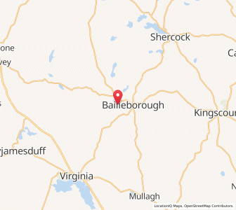 Map of Spear Vale, UlsterUlster
