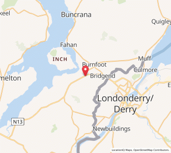 Map of Speenoge, UlsterUlster