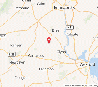 Map of Spring Bridge, LeinsterLeinster