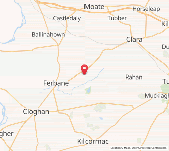 Map of Srah, LeinsterLeinster
