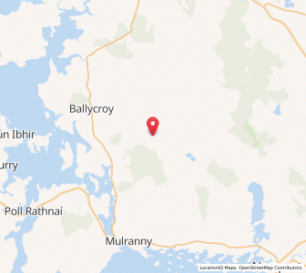 Map of Srahduggaun, ConnaughtConnaught