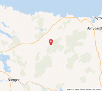 Map of Srahlaghy, ConnaughtConnaught