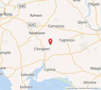 Map of Stoneenrath Cross Roads, LeinsterLeinster