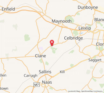 Map of Straffan, LeinsterLeinster