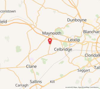 Map of Taghadoe Cross Roads, LeinsterLeinster