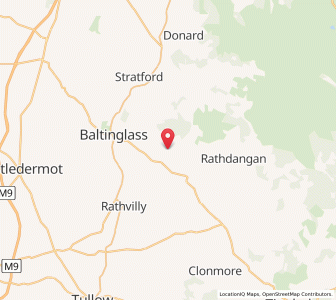 Map of Talbotstown, LeinsterLeinster