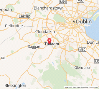 Map of Tallaght, LeinsterLeinster