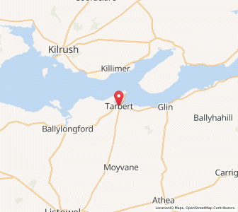 Map of Tarbert, MunsterMunster