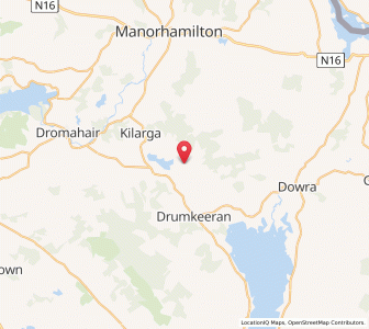 Map of Tawnylea, ConnaughtConnaught