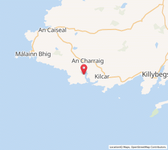 Map of Teelin, UlsterUlster