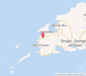 Map of Teeravane, MunsterMunster